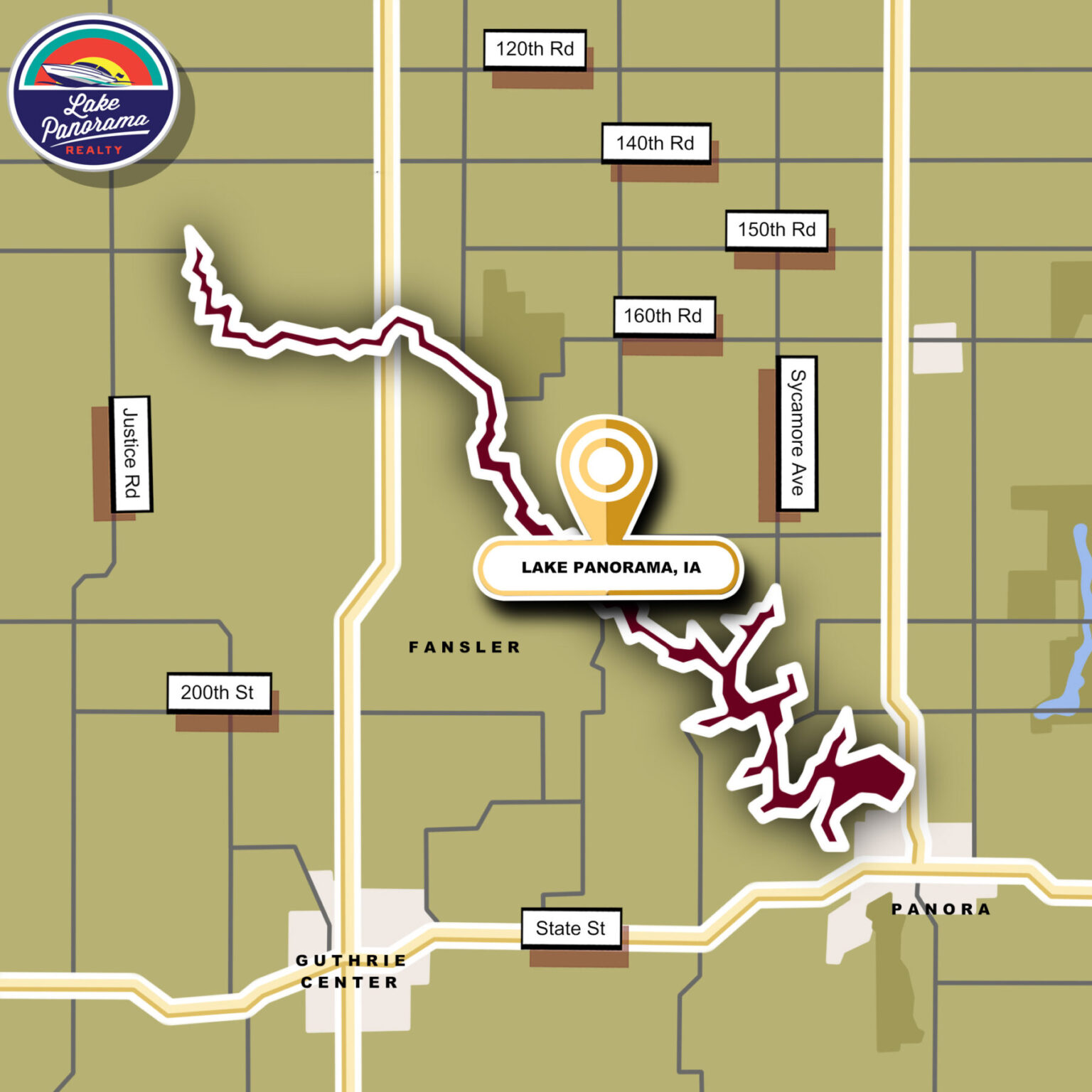 Homes for Sale in Lake Panorama, IA Lake Panorama Realty