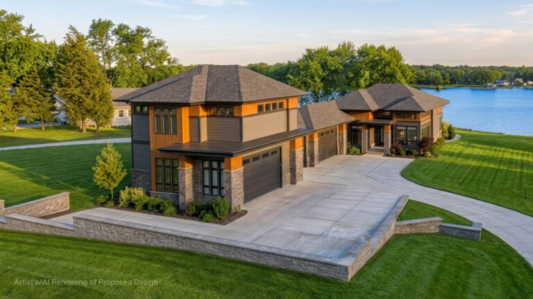 a rendering of a house in 4709 Panorama Dr